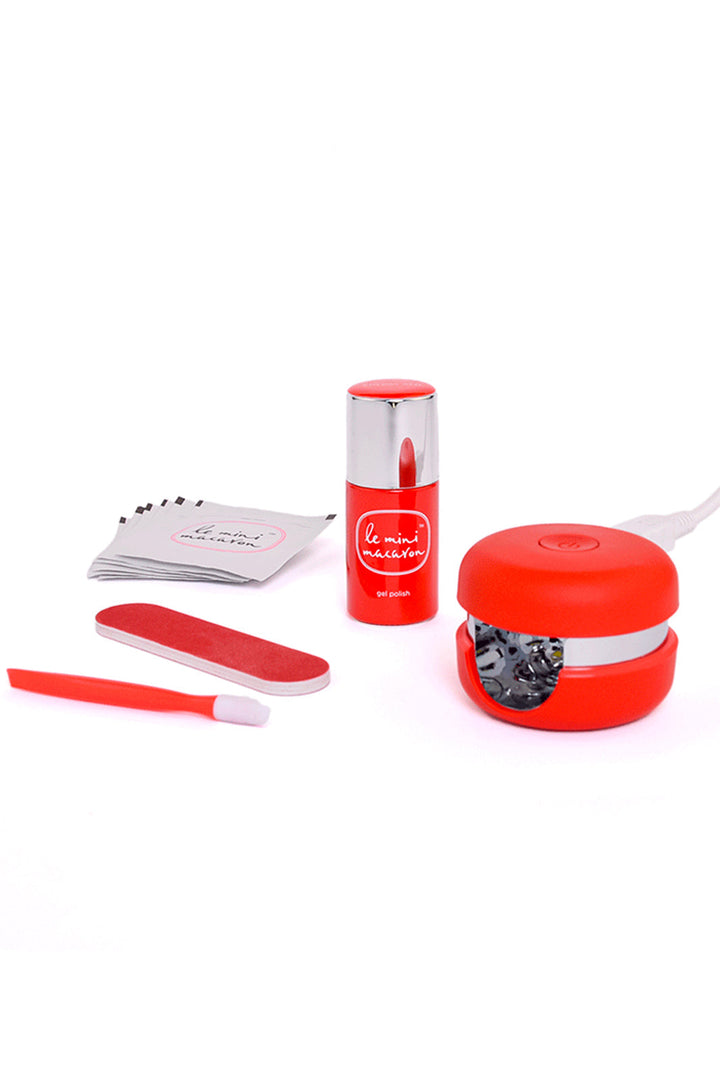 Le Mini Macaron - Gel Manicure Kit KIT003 - Cherry Red
