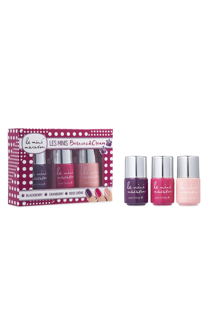 Le Mini Macaron - Les Minis Trio Gel Polish - Berries & Cream