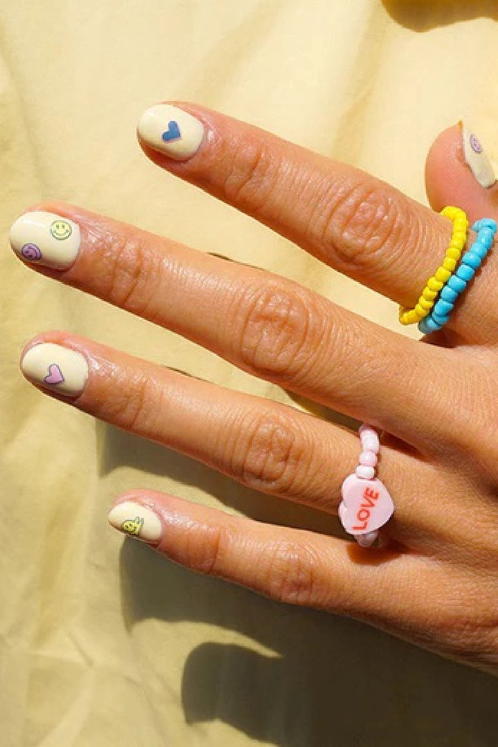 Le Mini Macaron - Mini Nail Art NA016 - Jolie Emoji