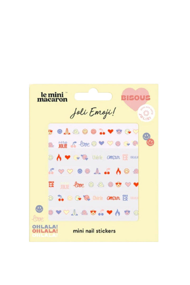 Le Mini Macaron - Mini Nail Art NA016 - Jolie Emoji