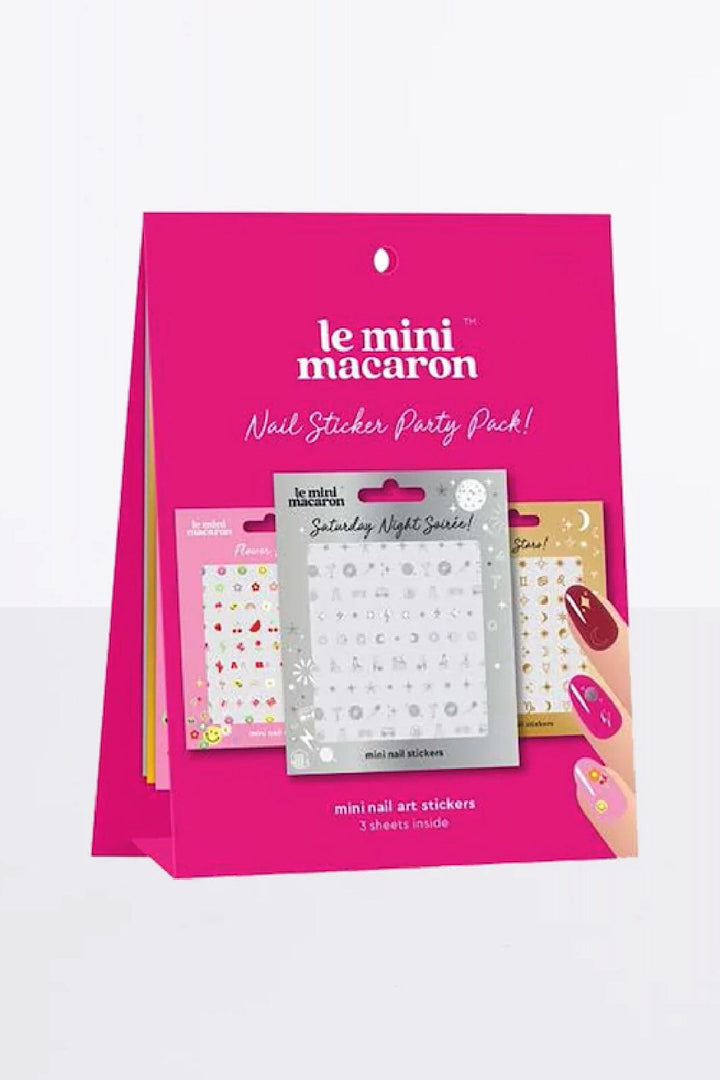Le Mini Macaron - Nail Sticker Party Pack (3 Pack) NA020