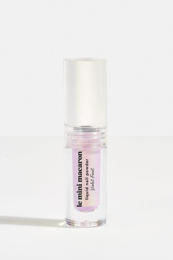 Le Mini Macaron LNP003 - Stardust Liquid Nail Powder LNP003 Violet Frost