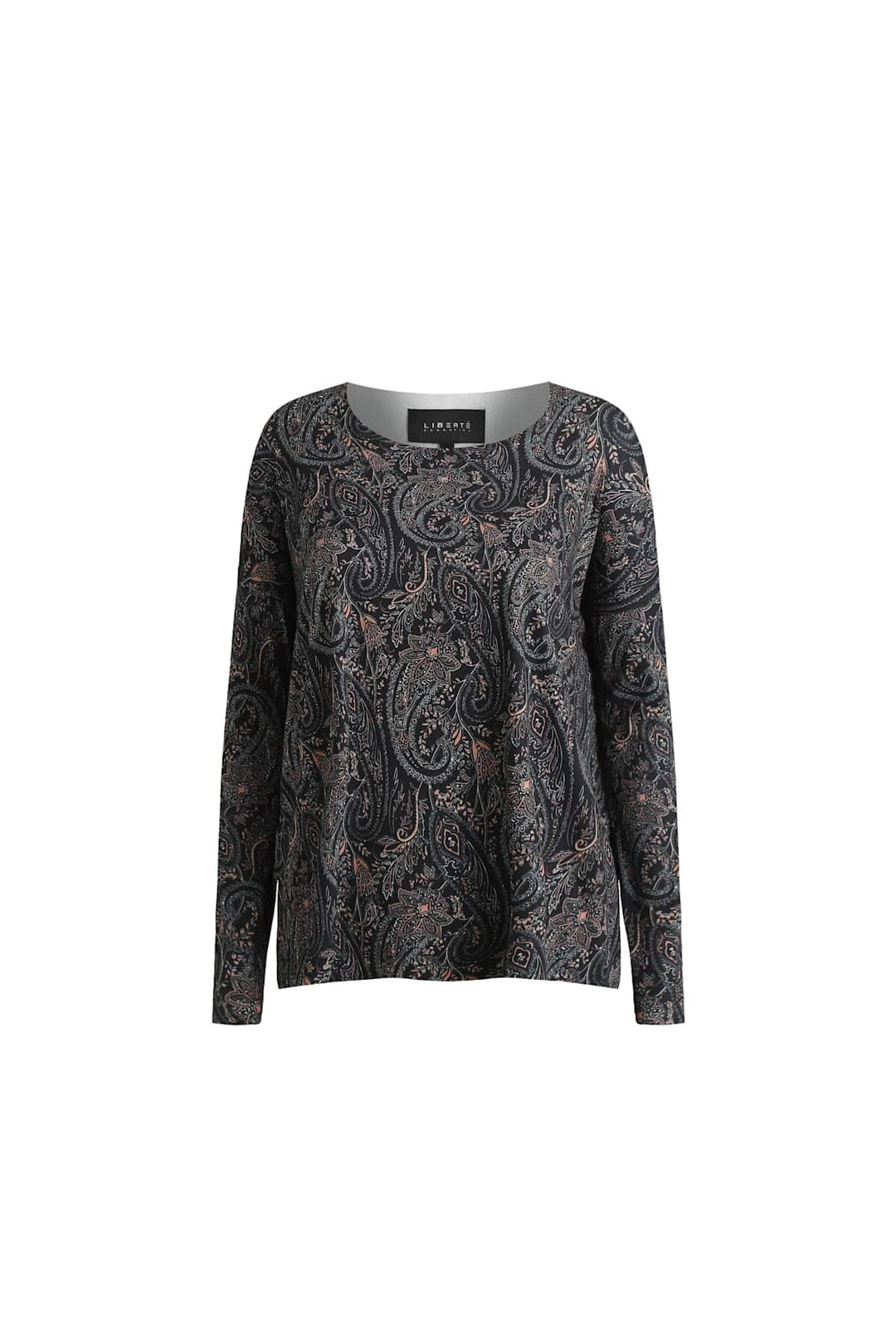 Liberte - Alma-Ls-Top 9504 - Night Sky Paisley Toppe 