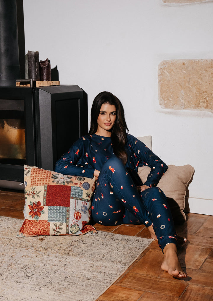 Liberte - Alma-Pant 9500 - Dog Navy Bukser 