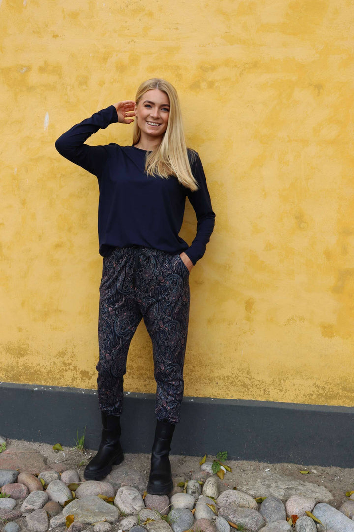 Liberte - Alma-Pants 9500 - Night Sky Paisley Bukser 