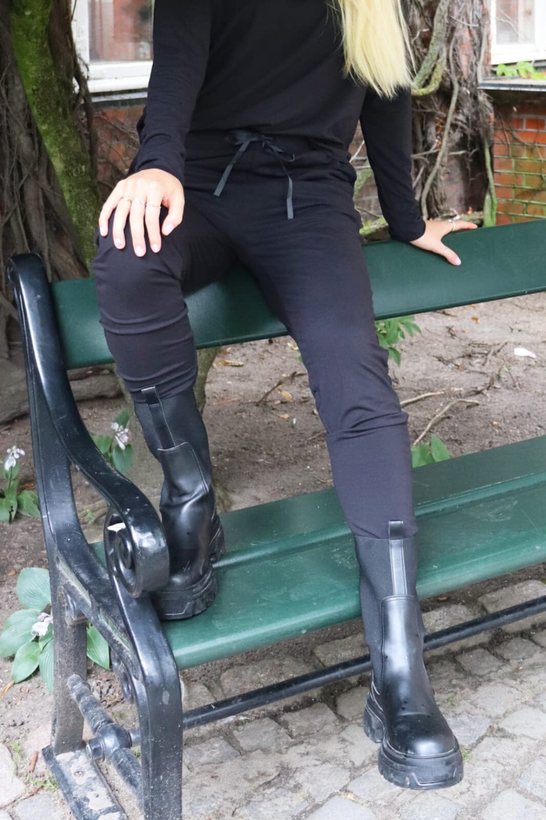 Liberte - Alma Pants Fleece - Black