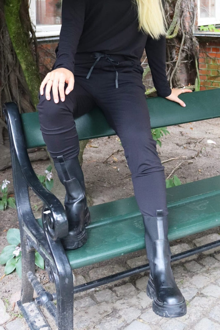 Liberte - Alma Pants Fleece - Black