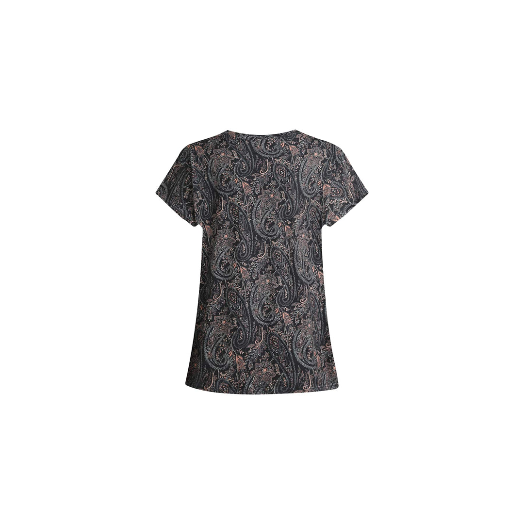 Liberte - Alma-U-Tshirt 9581 - Night Sky Paisley T-shirts 