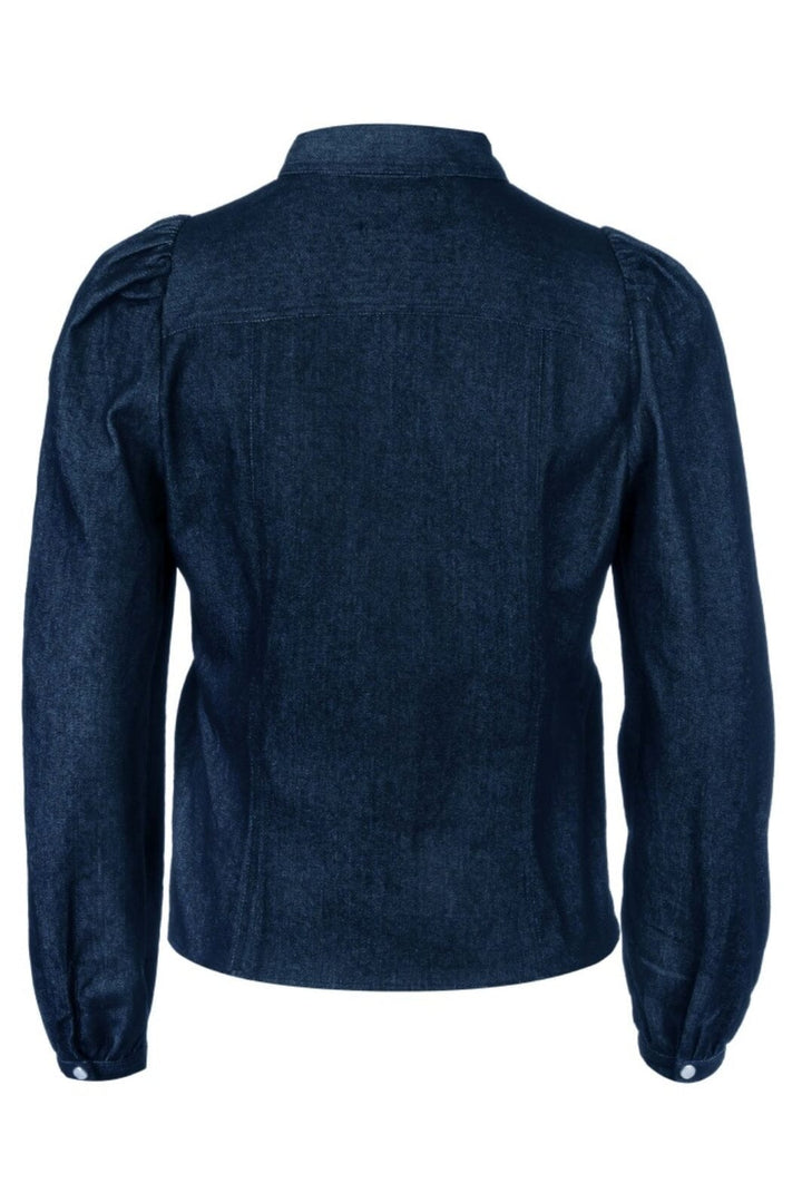 Liberte - Asta-Ls-Shirt - Dark Blue Denim