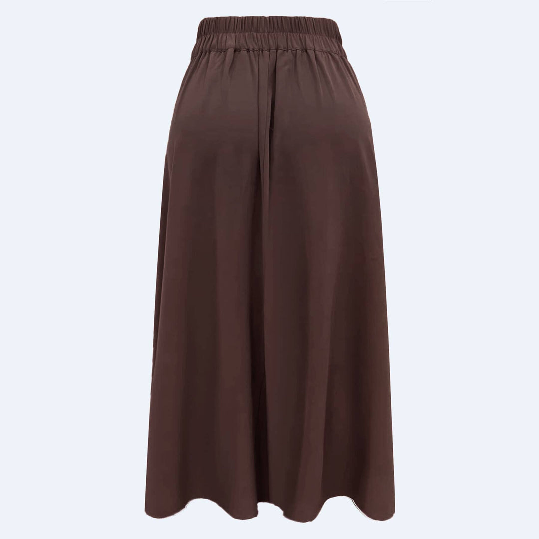 Liberte - Frede Long Skirt 22112 - Dark Chocolate Nederdele 