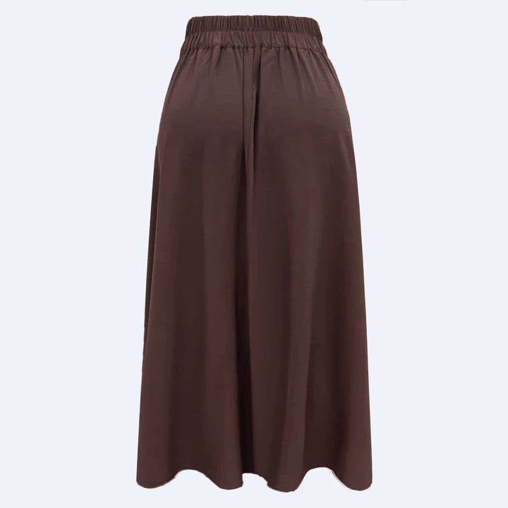 Liberte - Frede Long Skirt 22112 - Dark Chocolate Nederdele 