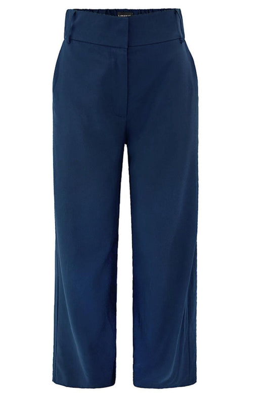Liberte - Frede Wide Pants 22257 - Navy Bukser 