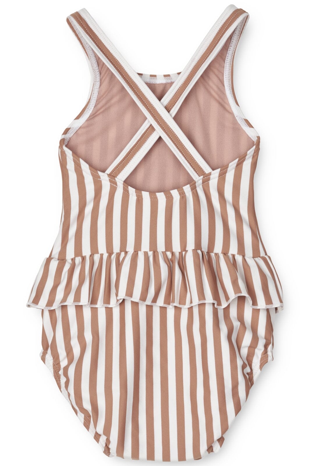 Liewood - Amina Baby Printed Swimsuit - Y/D Stripe: Tuscany Rose / Creme De La Creme