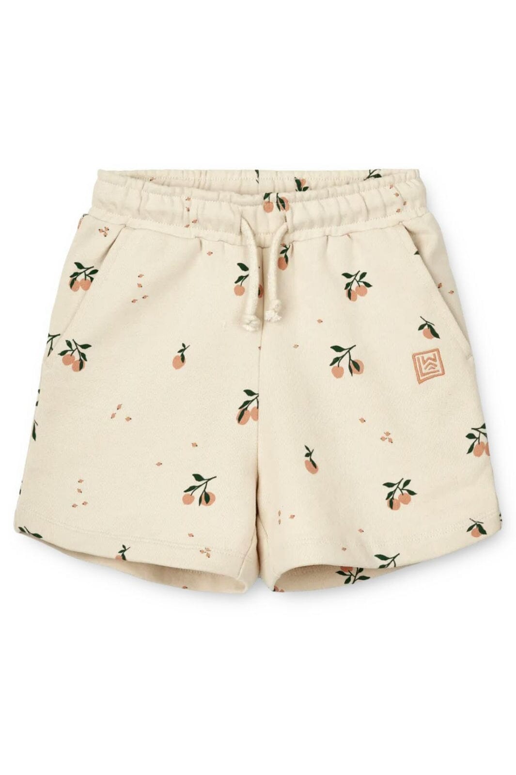 Liewood - Gram Printed Sweatshorts - Peach / Sea Shell