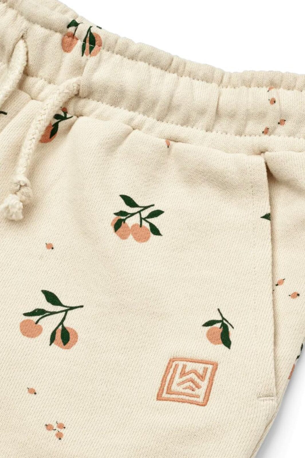 Liewood - Gram Printed Sweatshorts - Peach / Sea Shell