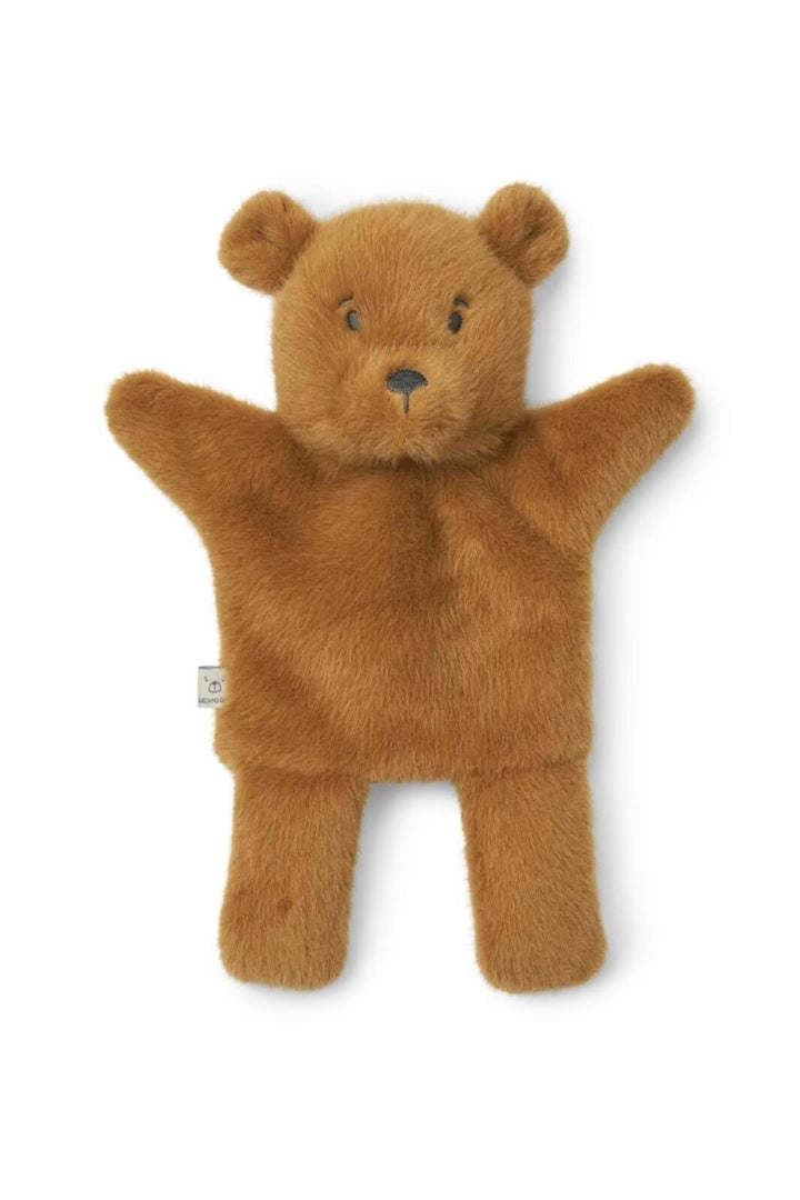 Liewood - Honor Bear Hand Puppet - Golden caramel