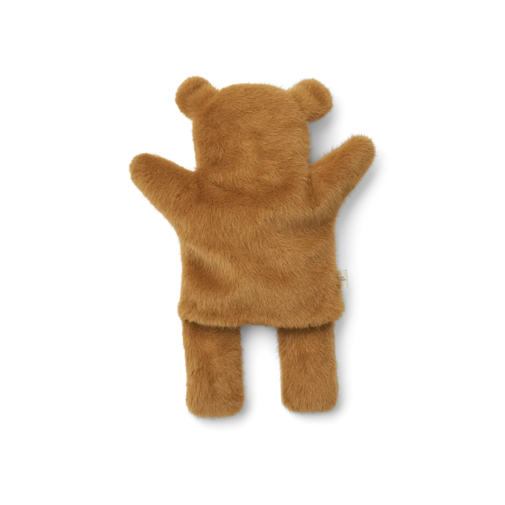 Liewood - Honor Bear Hand Puppet - Golden caramel