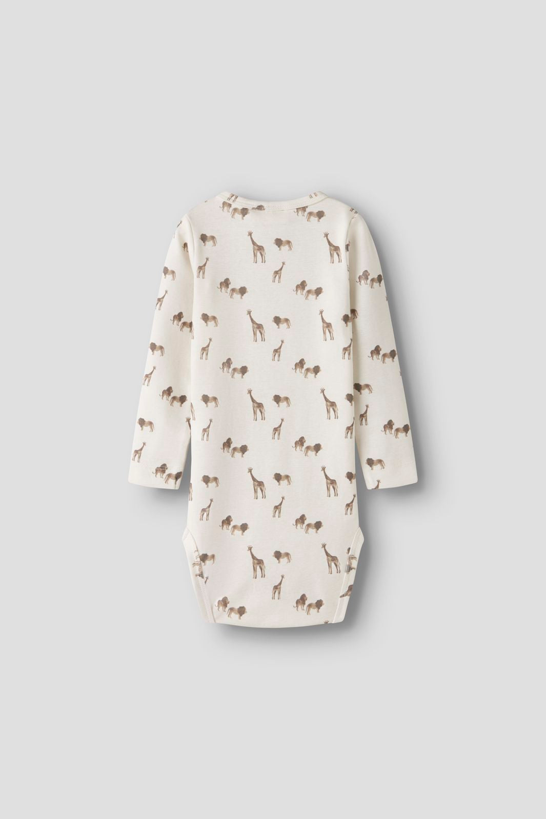 Lil' Atelier - Nbmlayo Geu Ls Slim Body Lil - 5037975 Coconut Milk Lion