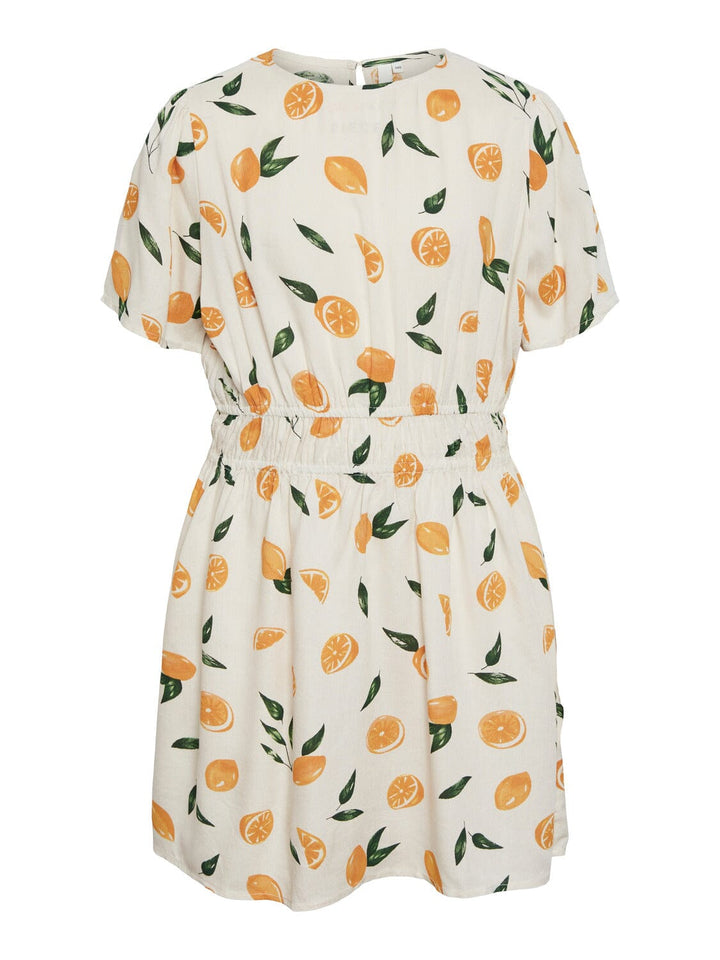 Little Pieces - Pknya Ss Dress Tw - Birch LEO