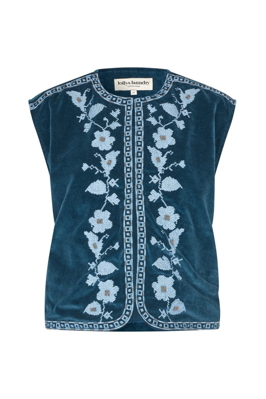 Lollys Laundry - Binll Vest Sl 26180-1061 - 20 - Blue