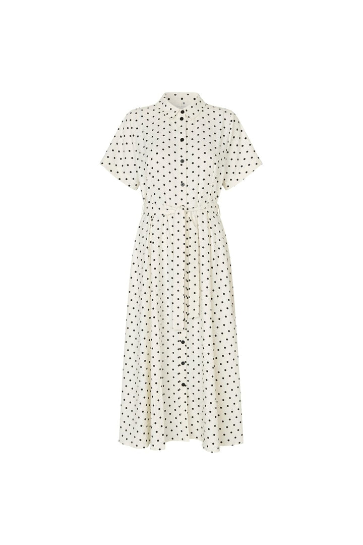 Lollys Laundry - Blakell Midi Dress Ss 26130-3015 - 76 - Dot Print