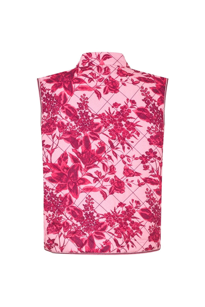 Lollys Laundry - Cairoll Quilted Vest 26117-1011 - 51 - Pink