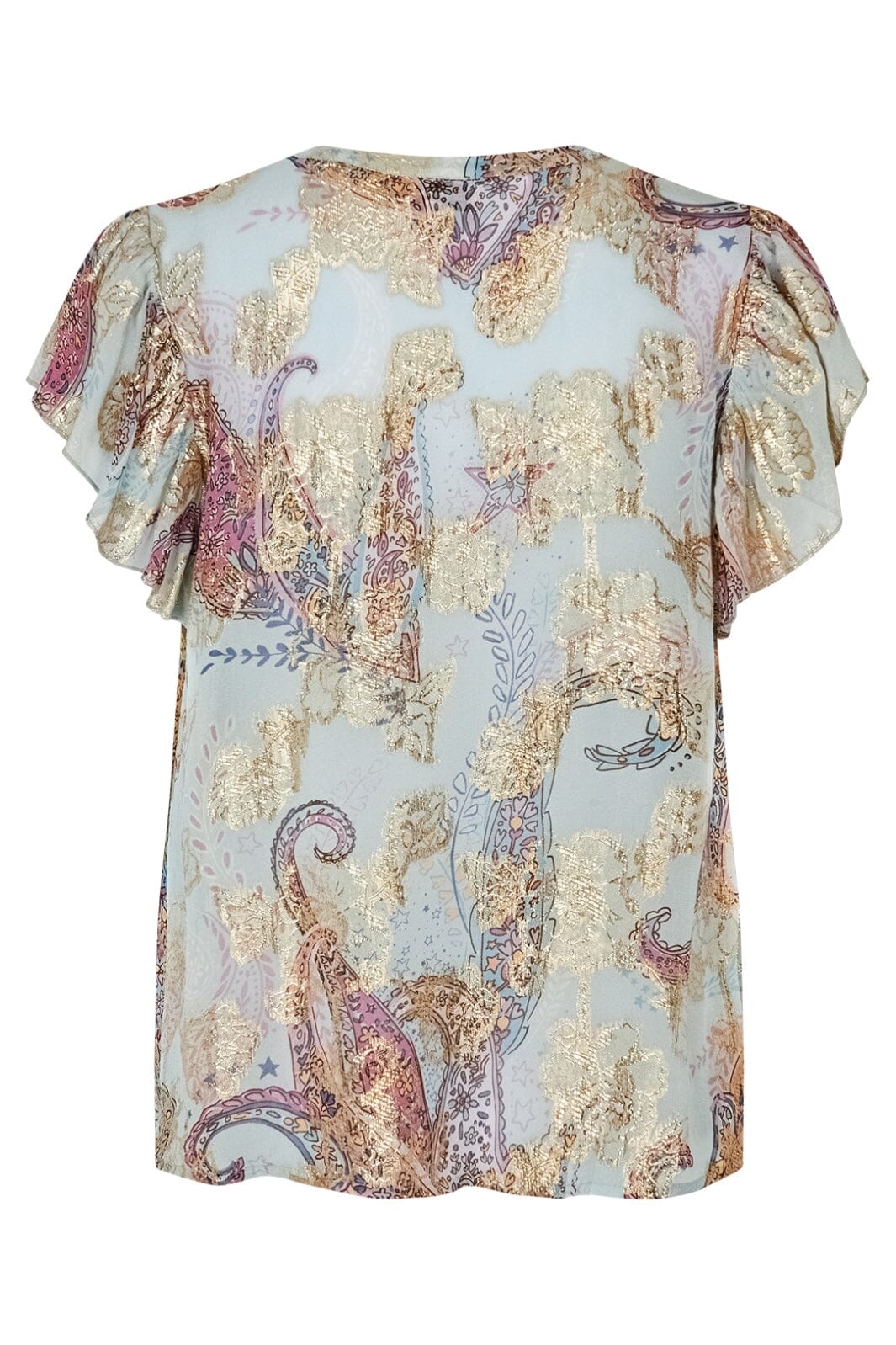 Lollys Laundry - IsabelLL Top SL - 22 Light Blue