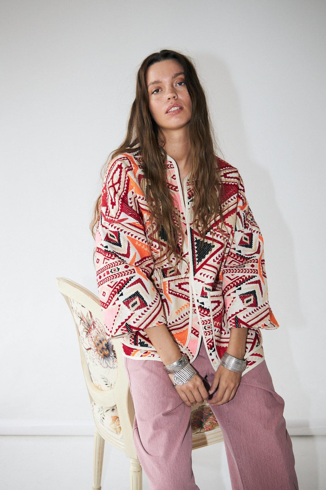 Lollys Laundry - Lulu Ll Jacket 3/425530-6003 - 30 Red Jakker 