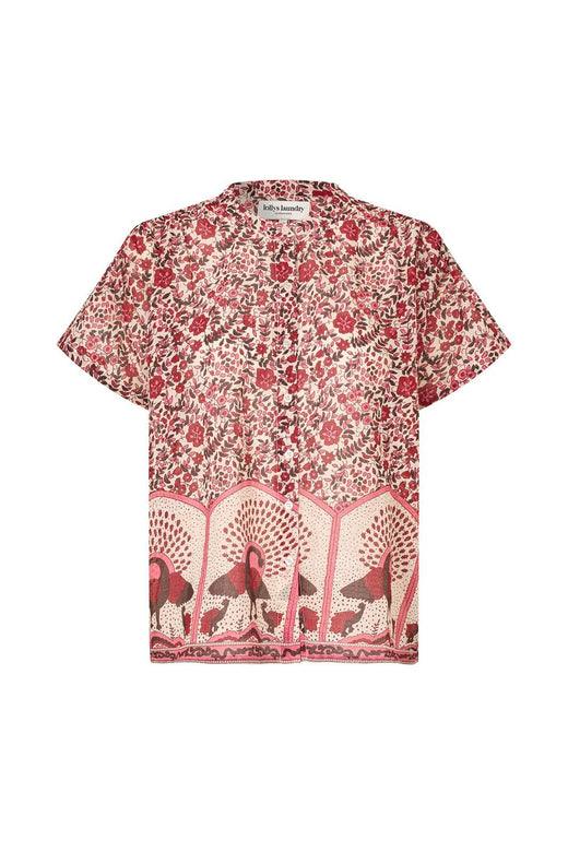 Lollys Laundry - Myall Shirt Ss26179-1060 - 30 Red