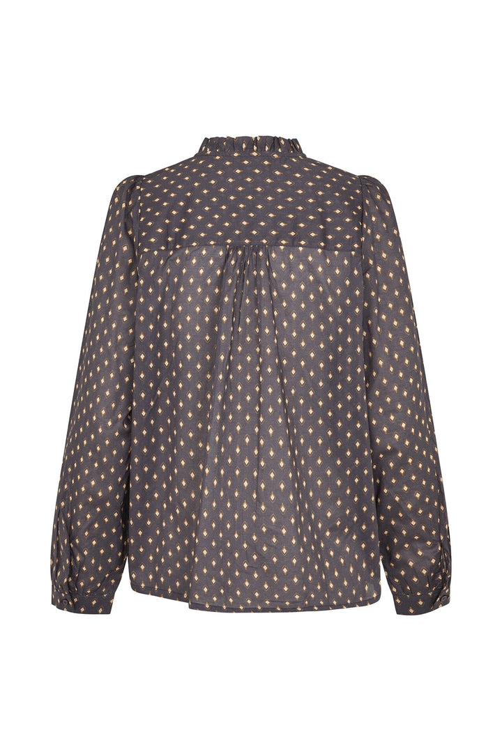 Lollys Laundry - Riverll Shirt Ls25516-1001 - 23 Dark Blue