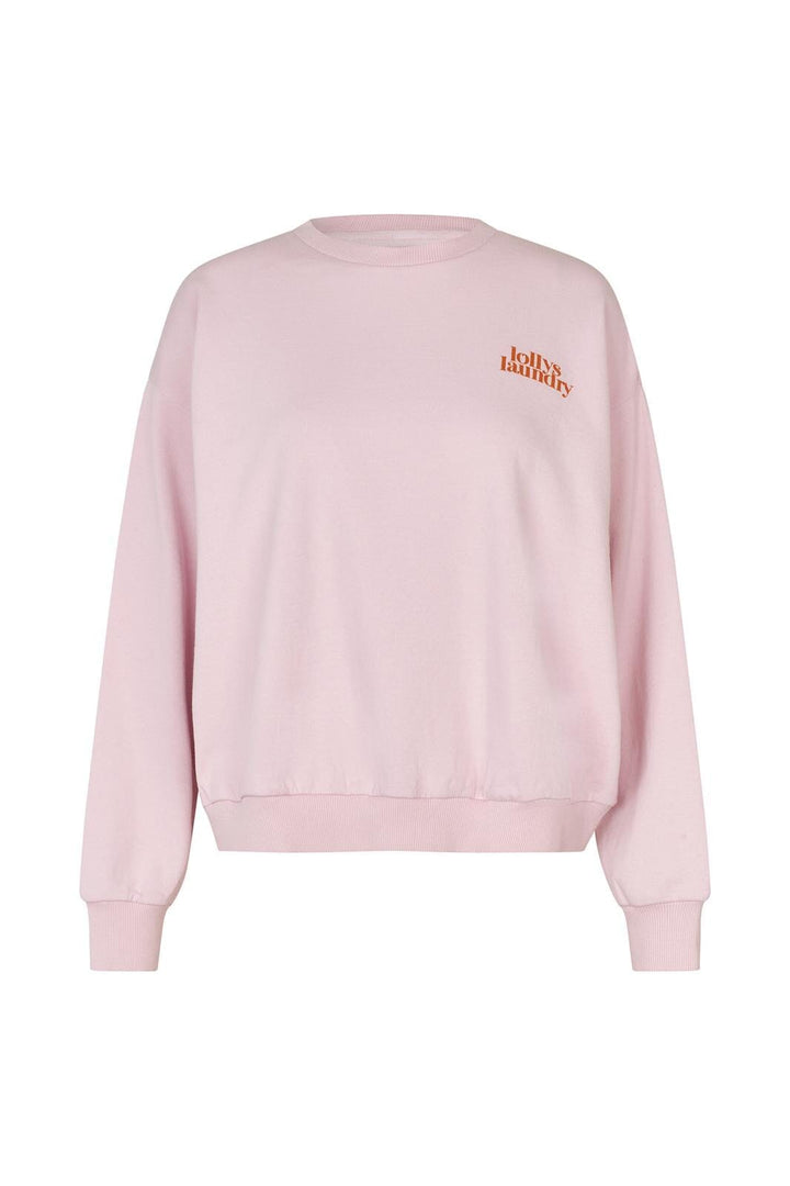 Lollys Laundry - Sydneyll Butterfly Sweatshirt Ls 26586-1039 -  84 Light Pink