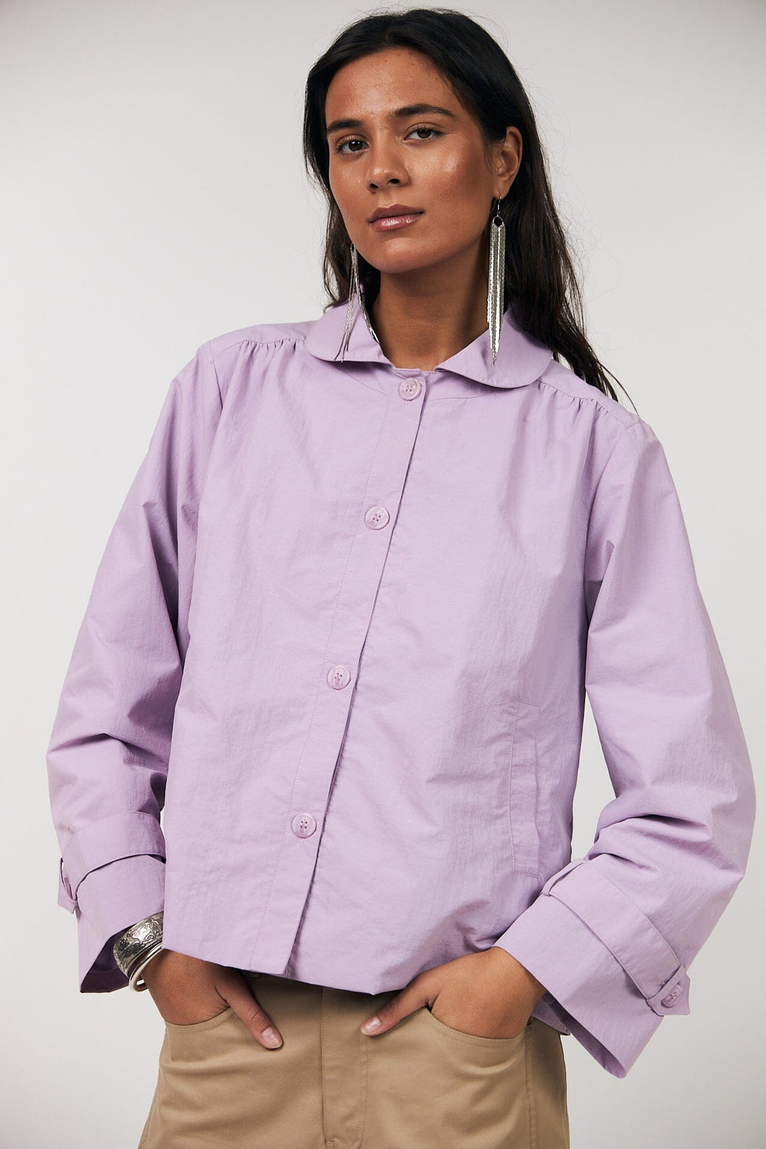 Lollys Laundry - Violall Jacket Ls 26132-7002 - 52 - Lavender Jakker 
