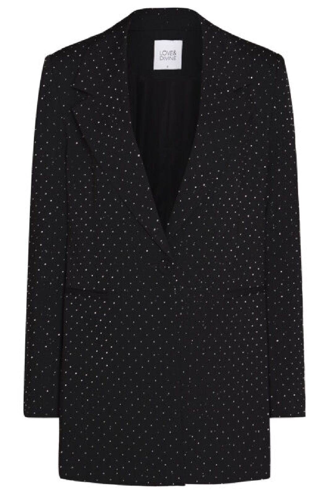 Love & Divine - Love1021-1 - 003 Black/Rhinestone
