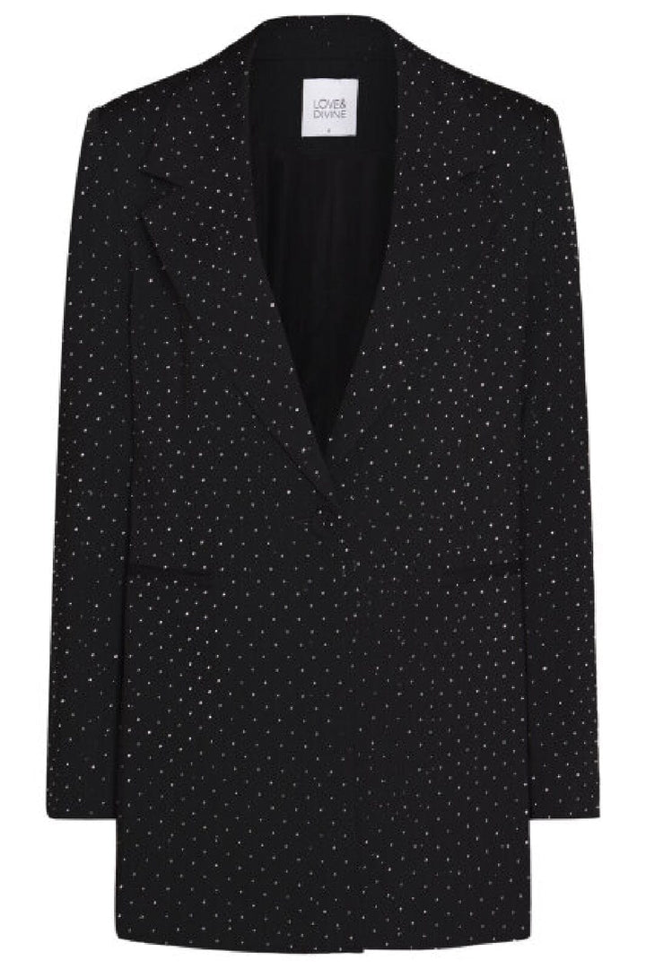 Love & Divine - Love1021-1 - 003 Black/Rhinestone