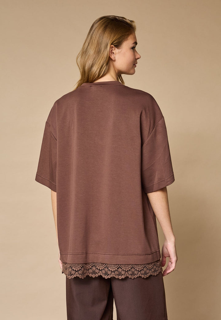 Love & Divine - Love1462 19468 - 200 - Brown Lace T-shirts 