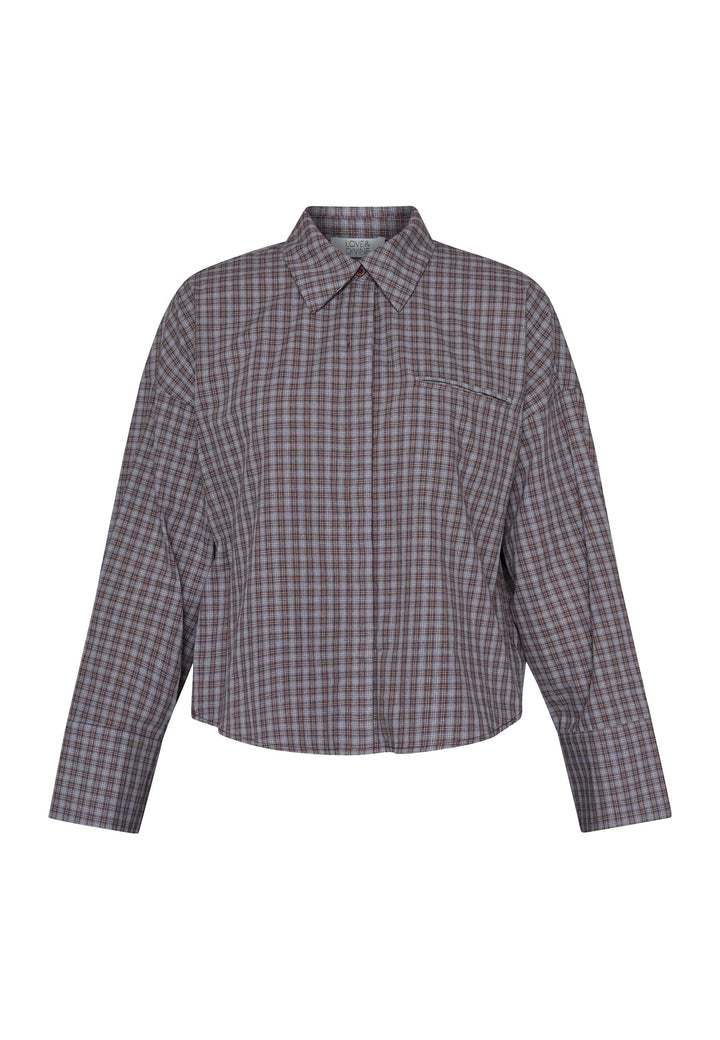 Love & Divine - Love1495 19593 - 841 - Brown Check Skjorter 
