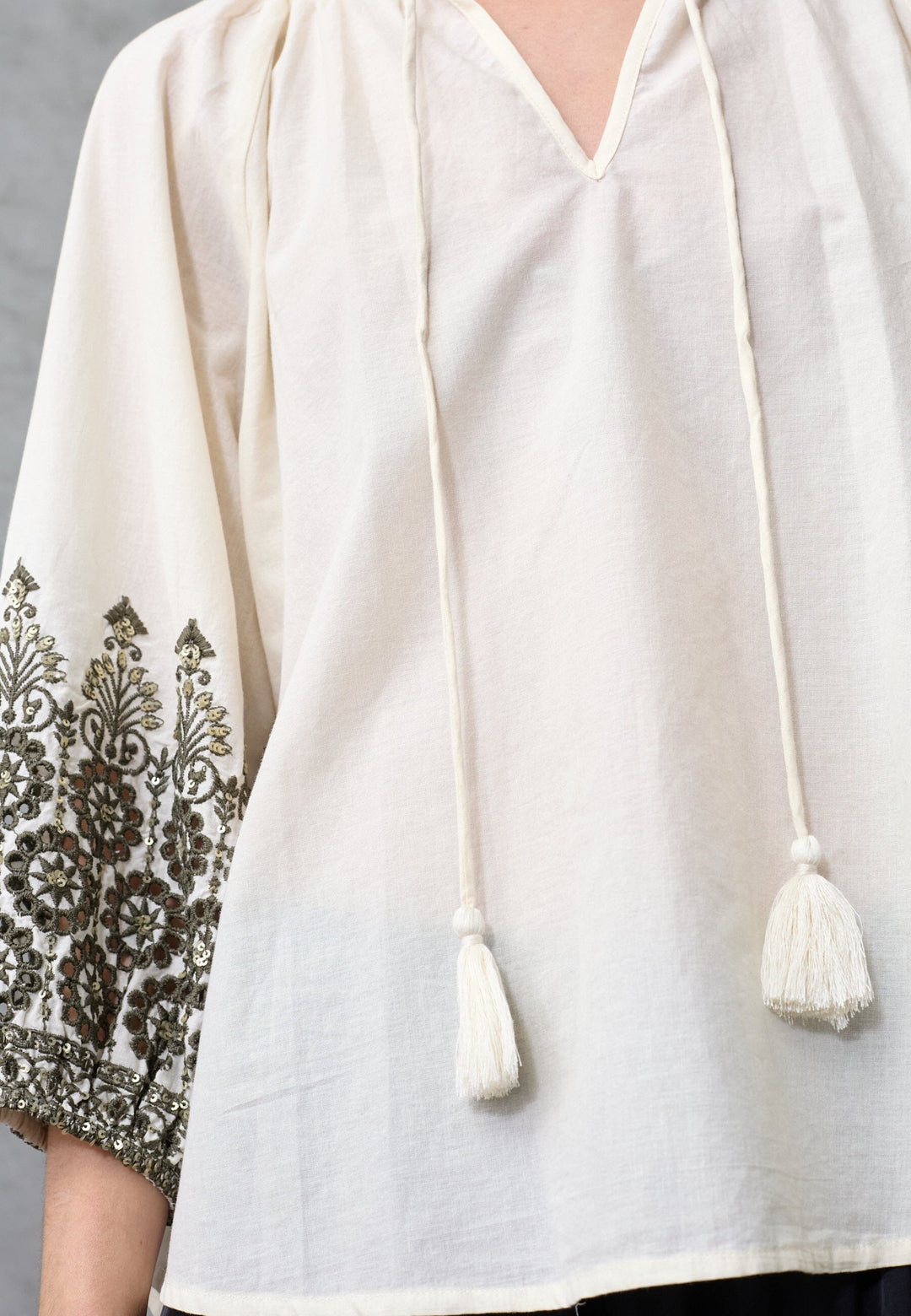 Love & Divine - Love1504 19634 - 116 - Cream/Khaki Bluser 