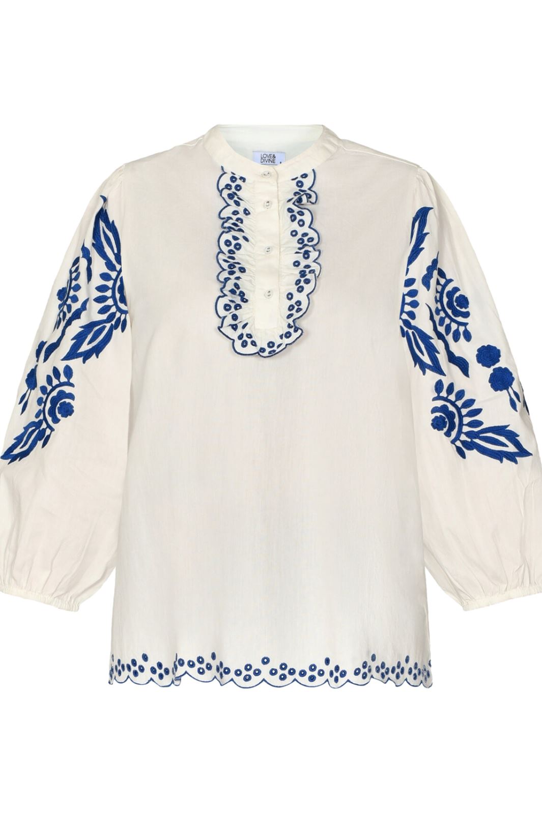 Love & Divine - Love968 - 802 Cream/Blue