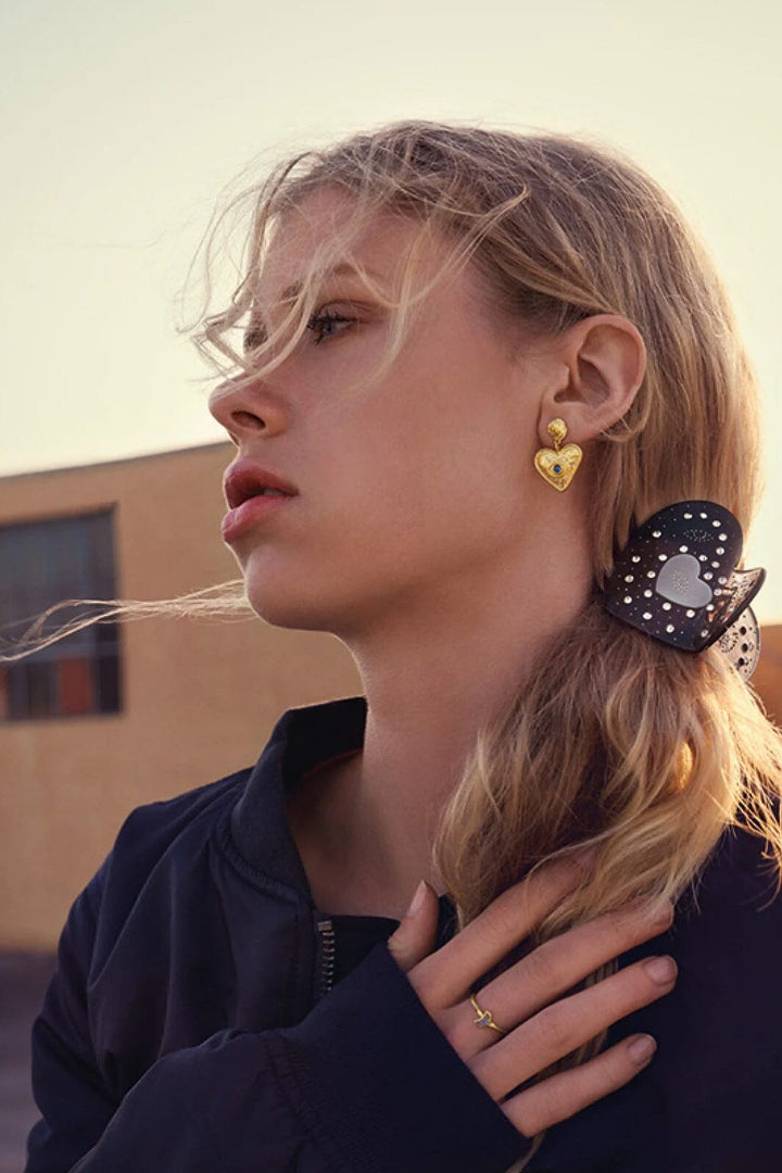 Maanesten - Constantine Earring 9850a - Coated With 18k Gold.
