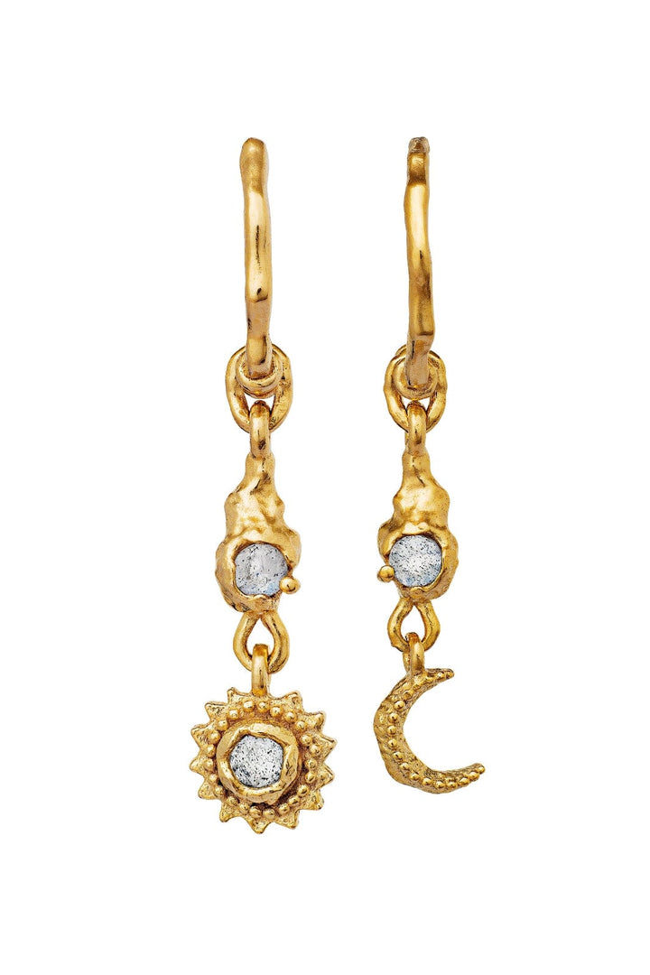 Maanesten - Ember Earring 9731a - Coated With 18k Gold.