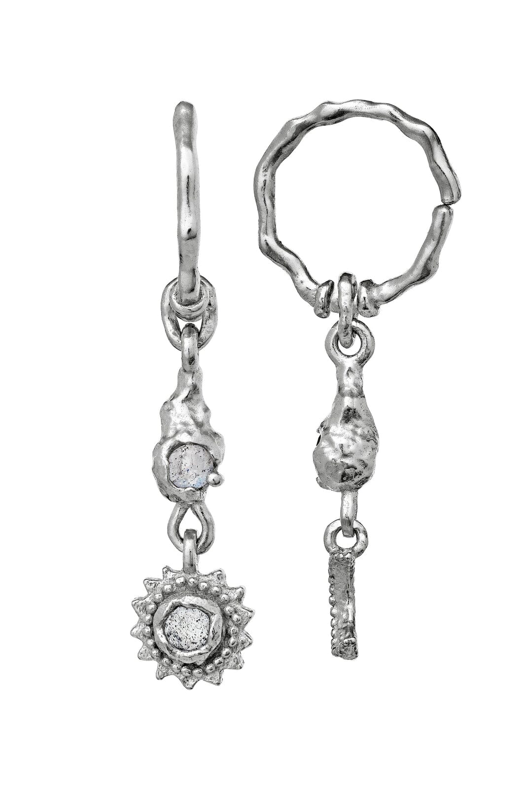 Maanesten - Ember Earring 9731c - Sterling Silver (925
