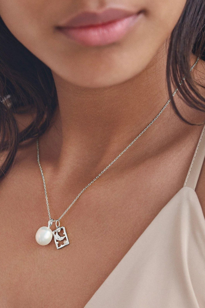 Maanesten - Freshwater Pearl Water Pendant - 2828c Vedhæng 