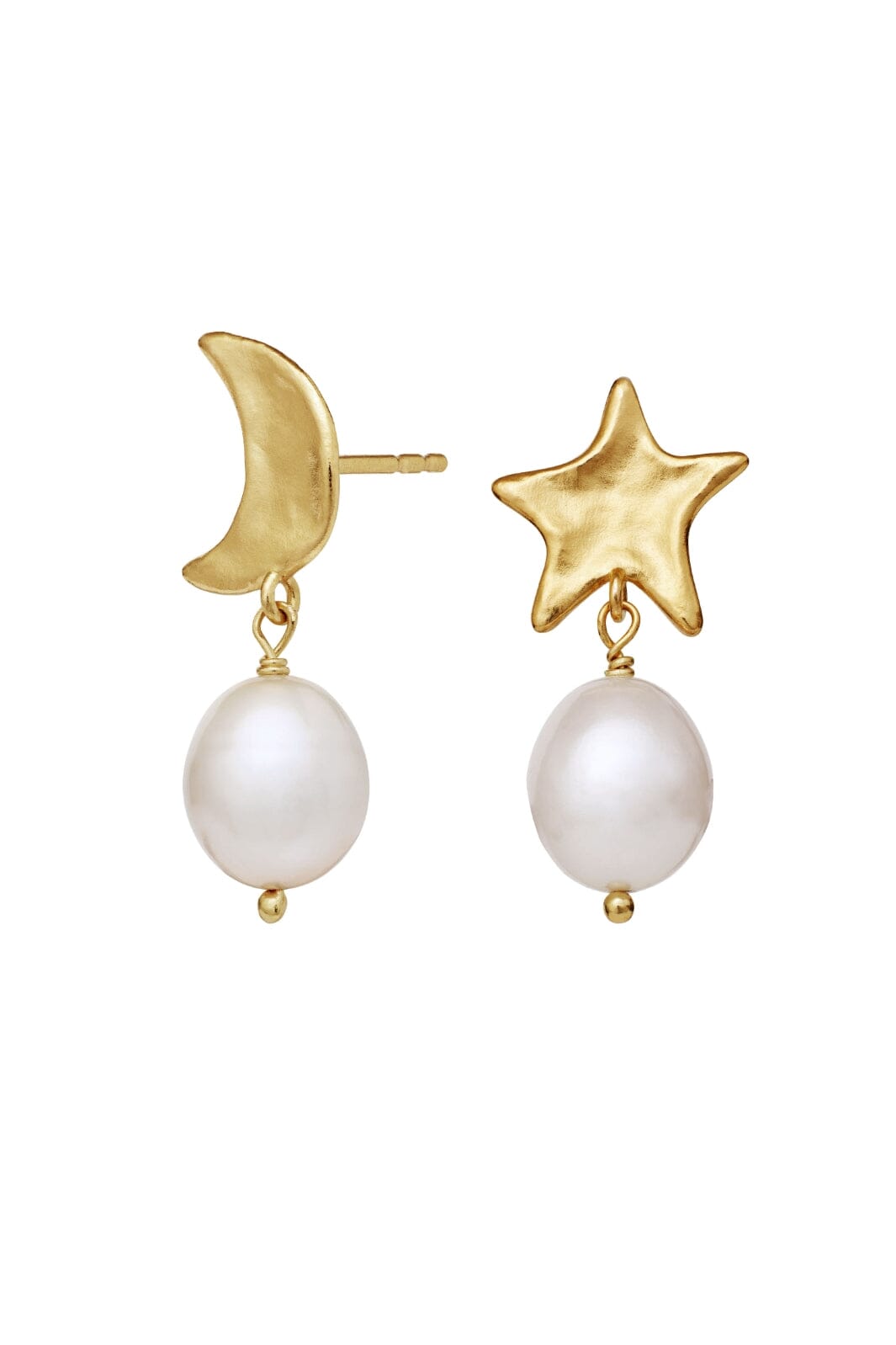 Maanesten - Gabrielle Earrings 9942a - 18 Ct Gold Plated 925 Sterling Silver