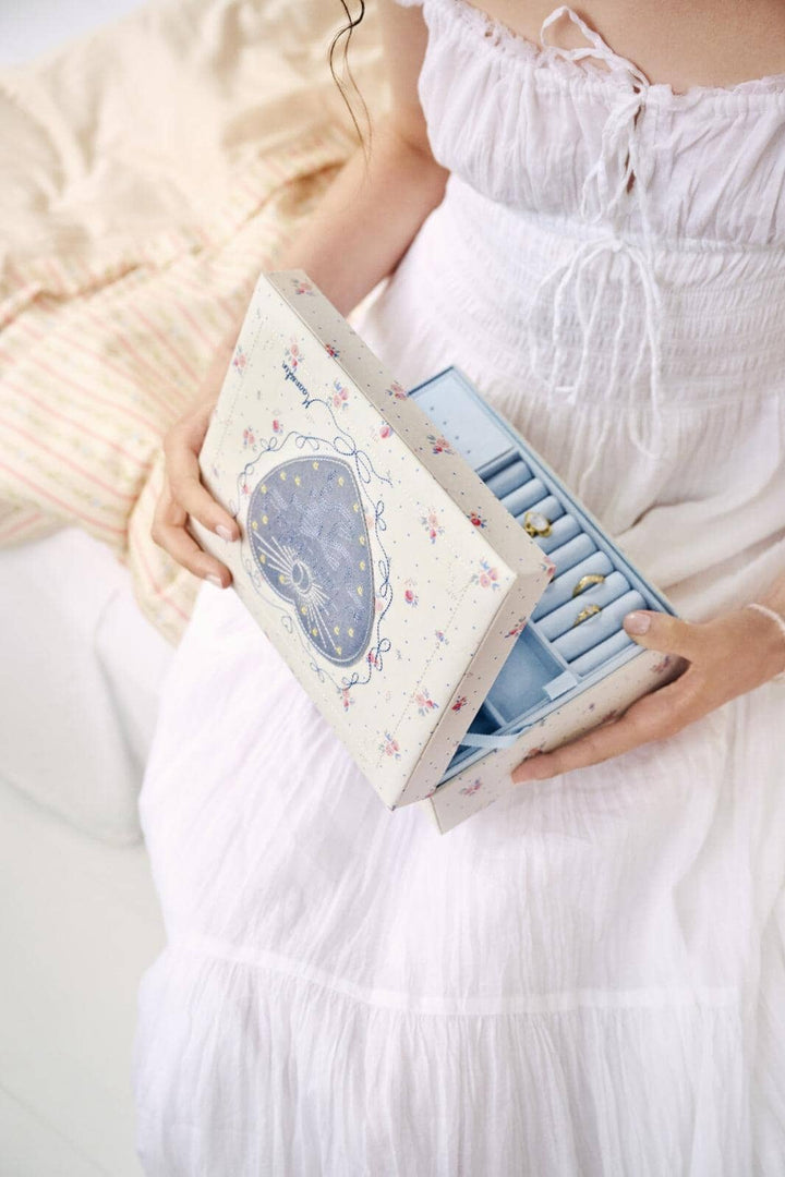 Maanesten - Margaret Jewelry Box 4191 - Sky Blue Accessories 