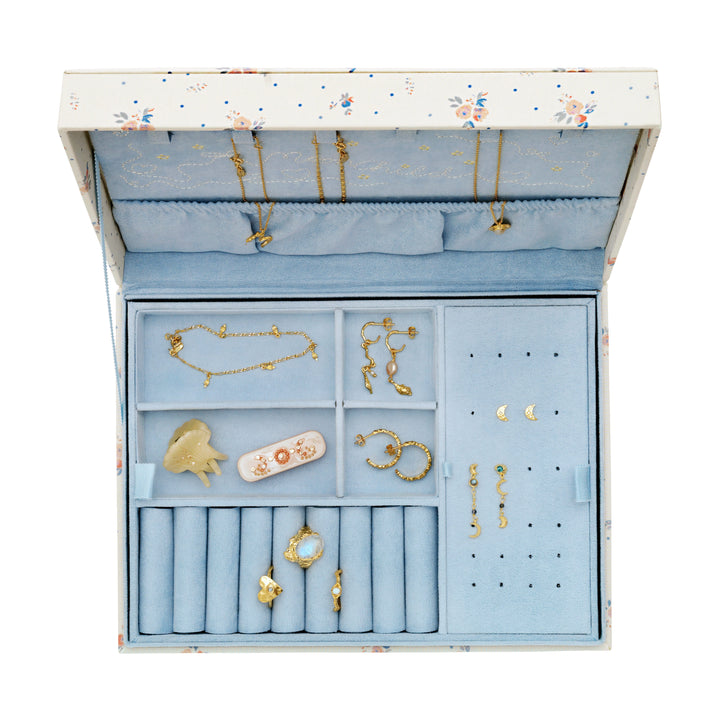 Maanesten - Margaret Jewelry Box 4191 - Sky Blue Accessories 