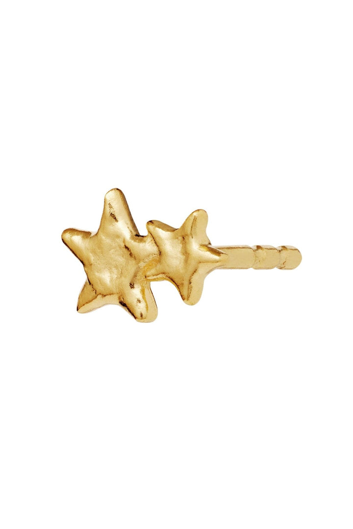 Maanesten - Twinkle Earrings 9941a - 18 Ct Gold Plated 925 Sterling Silver