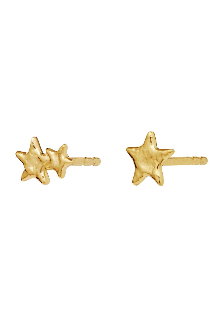 Maanesten - Twinkle Earrings 9941a - 18 Ct Gold Plated 925 Sterling Silver