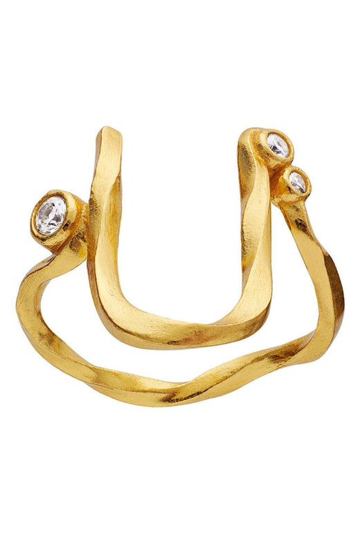 Maanesten - U Alphabet Ring - 4947a Ringe 