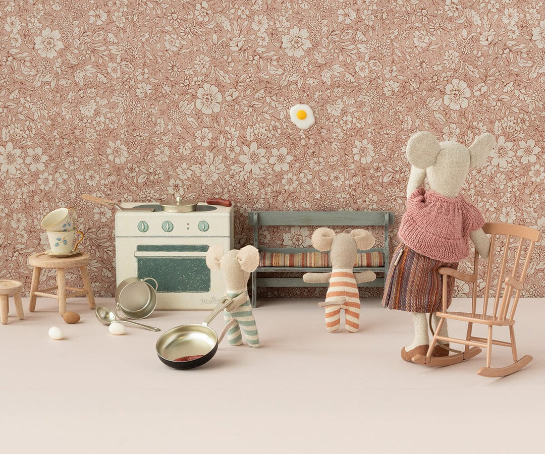 Maileg - Cooking Set, Mouse - Mouse Furniture
