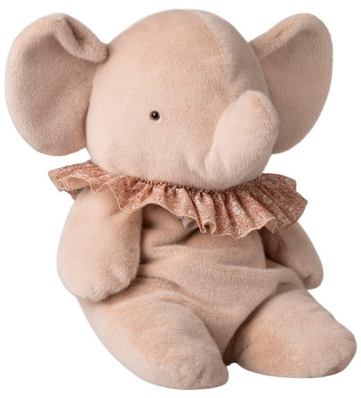 Maileg - Elefant, Plys, Stor - Lyserød 16-6997-00 Legetøj 